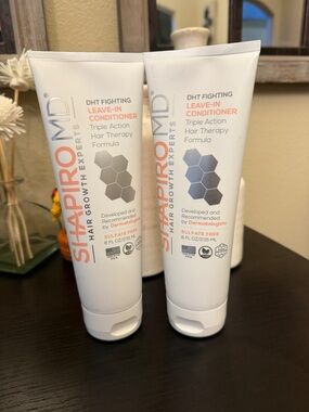 Shapiro MD DHT Fighting Leave-In Conditioner - Bundle of 2 8oz Each New & Sealed